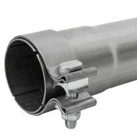 aFe MACH Force-Xp 409 SS Muffler Pipe 2.5in. Inlet/Outlet / 14in. Body / 20in. Length