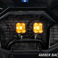 Diode Dynamics SS3 LED Bumper 1 3/4 In Roll Bar Kit Max - Yellow SAE Fog (Pair)