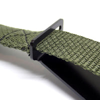 BuiltRight Industries 09-20 Ford F-150/Raptor (09-14 SuperCrew Only) Rear Seat Release - Olive Strap