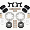 Wilwood Dynapro Lug Mount Dual Rear Dynamic Kit SA Drilled M-W/Lamb Ends .690in Studs