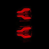 AlphaRex 14-21 Toyota Tundra LUXX LED Taillights Black/Red w/Activ Light/Seq Signal