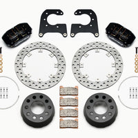 Wilwood Dynapro Lug Mount Single Rear Dynamic Kit SA Drilled 58-64 Olds/Pont .690in Studs