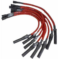 Granatelli 10-14 Ford 6.2L (Incl. Raptor) Ignition Wire Set w/Inserts/Red Hi-Temp Silicone Jacket