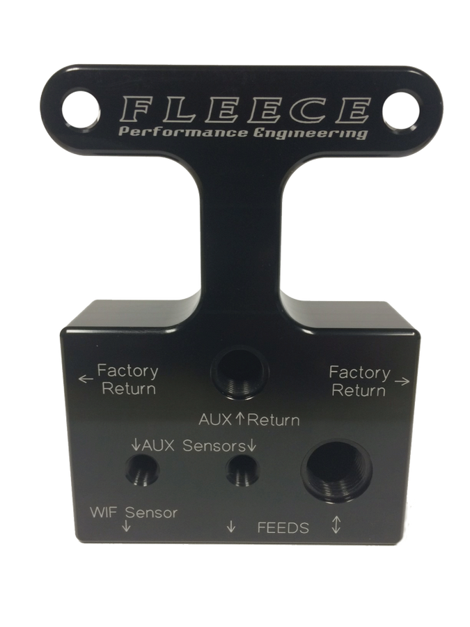 Fleece Performance 07.5-09 Dodge 6.7L Cummins 3rd Gen Fuel Distribution Block