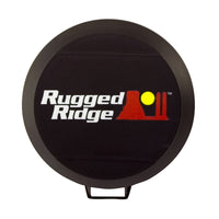 Rugged Ridge 6in HID Off Road Light Cover Black