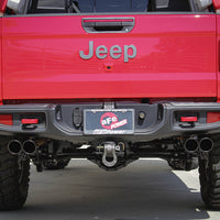 aFe Vulcan Series 3in-2-1/2in 304 SS Cat-Back 2020 Jeep Gladiator (JT) V6-3.6L w/ Black Tips