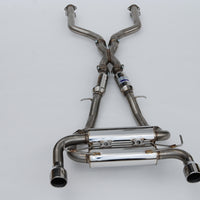 Invidia 2022+ Nissan Z 70mm Gemini Cat Back Exhaust - Rolled SS Tips