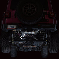 AWE 21+ Wrangler 392 Switchpath Cat-Back Exhaust- Quad BashGuards