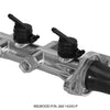 Wilwood Tandem Remote Master Cylinder - 1in Bore Ball Burnished