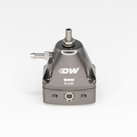 DeatschWerks DWR1000iL In-Line Adjustable Fuel Pressure Regulator - Titanium