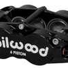 Wilwood Caliper Forged Narrow Superlite L/H FNSL6R-DS Dust Seal 1.62/1.12/1.12,1.25 Rotor - Black