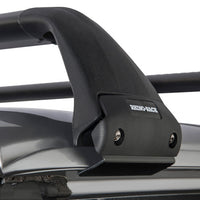 Rhino-Rack 07-22 Jeep Wrangler JK/JL 2 Door Hard Top Vortex SG 2 Bar Roof Rack - Black