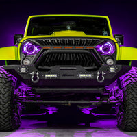 ORACLE Lighting 0718 Jeep Wrangler JK Oculus 7in ColorSHIFT BiLED Projector Headlights SEE WARRANTY