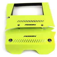 Perrin 15-16 Subaru WRX Engine Cover Kit - Neon Yellow