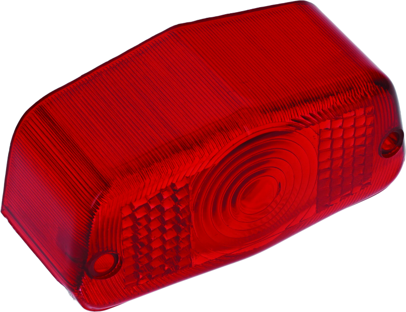 Bikers Choice Small Custom Tail Lamp Lamp Replacement Lens Lucas Style Red