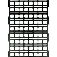 BuiltRight Industries 13in x 19.5in Tech Plate Steel Mounting Panel - Black