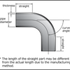 HKS Universal Aluminum Bend - 80mm - 90 Deg -1.0D