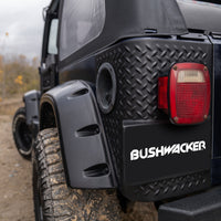 Bushwacker 97-06 Jeep Wrangler Trail Armor Rear Corners - Black