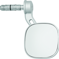 Kuryakyn Dillinger Bar End Mirrors Silver