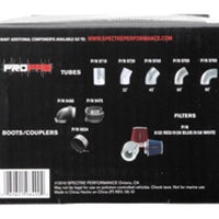 Spectre Plenum 4in. OD x 9in. (Air Cleaner to Stud Inlet) - Single