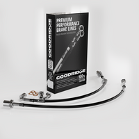 Goodridge 00-07 Honda Accord Stainless Steel Front Brake Lines