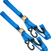 BikeMaster Tiedown 1-1/2 Integrated Softhook - Blue