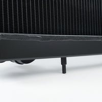 CSF Nissan R33 Skyline GT-R/GTS Full Billet Aluminum High-Performance Radiator - Black