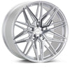 Vossen HF-7 24x10 / 5x130 / ET15 / Deep Face / 84.1 - Silver Polished Wheel