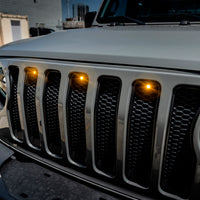 Oracle Pre-Runner Style LED Grille Kit for Jeep Wrangler JL - Amber SEE WARRANTY