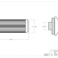 Aeromotive Pro-Series In-Line Fuel Filter - AN-12 - 100 Micron SS Element