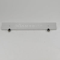 Kartboy Front License Plate Delete - Silver