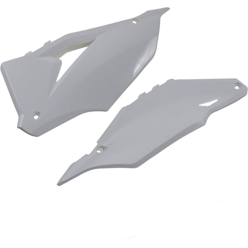 Cycra 21-23 Kawasaki KX250F Side Number Panels - White