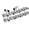 Race Star 12mm x 1.5 Closed End Acorn Lug Kit - 20 PK