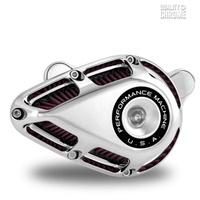 Performance Machine Jet Air Cleaner - Chrome