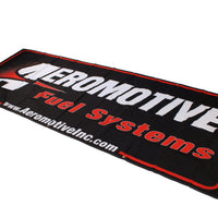 Aeromotive Banner - 32in x 92in (Black/Red)