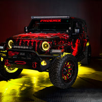 Oracle Jeep Wrangler JK/JL/JT High Performance W LED Fog Lights - ColorSHIFT - Dynamic SEE WARRANTY