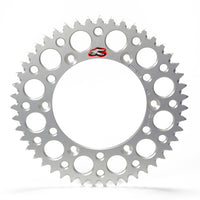 Renthal 08-14 Kawasaki KFX 450R Rear Grooved Sprocket - Silver 520-39P Teeth