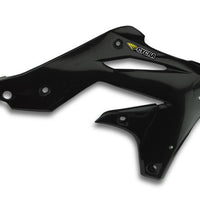 Cycra 13-16 Kawasaki KX250F Powerflow Radiator Shrouds - Black