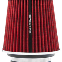 Spectre Adjustable Conical Air Filter 5-1/2in. Tall (Fits 3in. / 3-1/2in. / 4in. Tubes) - Red