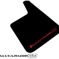 Rally Armor Universal Fit (No Hardware) UR Plus Black UR Mud Flap w/ Grey Logo