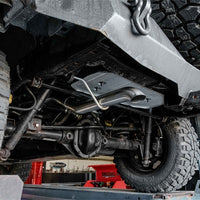 Corsa 2007-2018 Jeep Wrangler JKU 3.6L Sport 2.75in Cat-Back Exhaust w/ Turn Down Tip