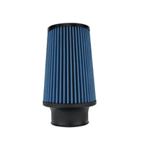 Injen NanoWeb Dry Air Filter 3.00in Neck 5.00in Base 7.00in Tall 4.00in Top 45 Pleats 9.05in Height