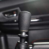 GrimmSpeed Shift Knob Stainless Steel - Subaru 5 Speed and 6 Speed Manual Transmission - Black