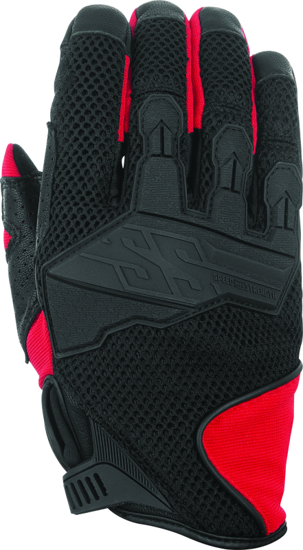 Speed and Strength Lightspeed Mesh Gloves Red - Medium