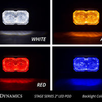 Diode Dynamics Stage Series 2 In LED Pod Sport - White Driving Standard ABL (Pair)