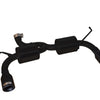 Injen 07-17 Jeep Wrangler JK 3.6L/3.8L 63mm Stealth Black Axle-back Exhaust w/ 4in Black Tips