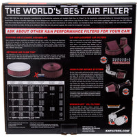 K&N Round Air Filter Assembly 5-1/8in FLG 11in OD 3-3/8in