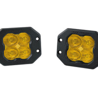 Diode Dynamics SS3 Pro ABL - Yellow SAE Fog Flush (Pair)