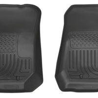 Husky Liners 07-12 Jeep Wrangler WeatherBeater Black Floor Liners