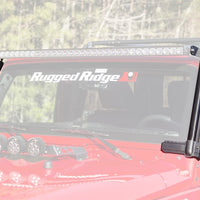 Rugged Ridge 07-18 Jeep Wrangler JK Elite Fast Track Windshield Light Bar Mount w/o Crossbar